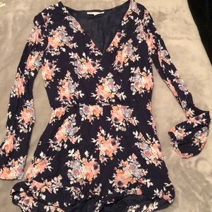 Floral romper!